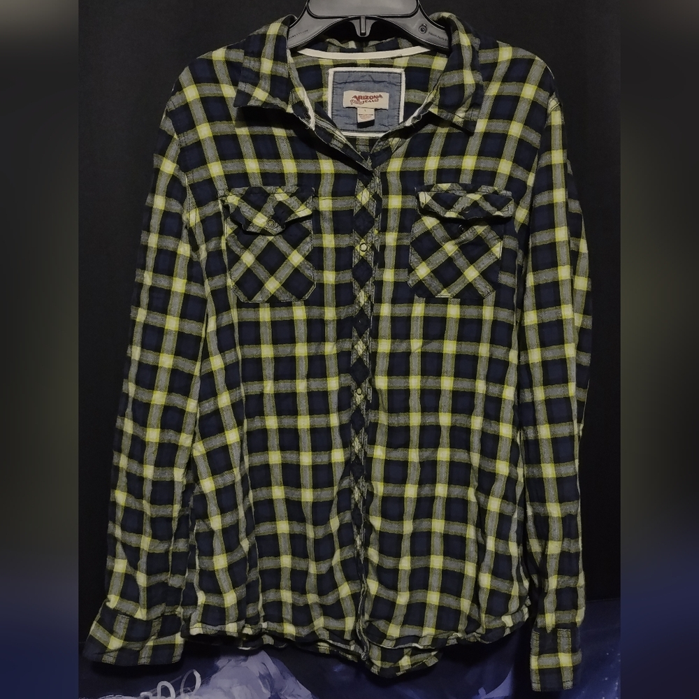 Arizona Blue and Yellow Long Sleeve Tee